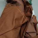 NettyPro Fire Pit Cover Square Waterproof Outdoor Firepit Cover for Gas Propane Fire Pit Table, 32 x 32 x 24 inch, Brown