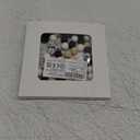 ASTARON 100 Pcs 15mm Silicone Beads for Keychain Making, Black Brown Round Beads for Bracelets Crafts Beadable Pens Decorations Jewelry Making Party Favors Supplies