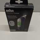 Braun ThermoScan 7+ Connect Digital Ear Thermometer - Family Care App Compatible, Age Precision Technology, Color-Coded Display, No. 1 Brand Recommended by Pediatricians (Black/Blue/Grey)