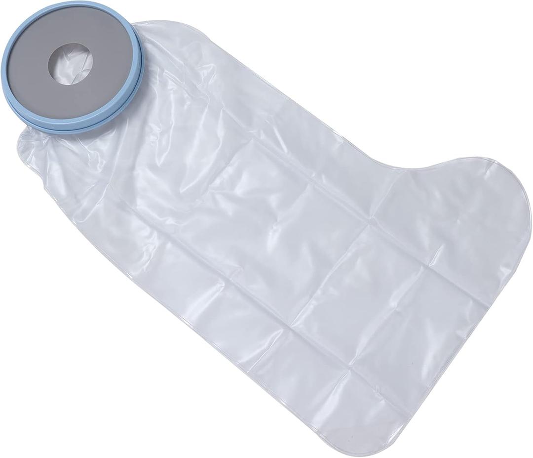 Cast Covers for Shower Leg, Leg Cast Cover for Showering, Cast Cover, Wound Cover Protector Watertight Reusable Shower Leg Cast Sleeve Bag for Half Leg (Adult N-2104)