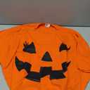 Jack O Lantern Face Pumpkin Eyelashes Hallowen Costume Funny T-Shirt Size 2XL