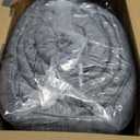 Bedsure Oversized King Comforter Set - Charcoal Grey Soft Bedding for All Seasons, Cationic Dyed Bed Set, 3 Pieces, 1 Oversized King Size Comforter (120"x 98") and 2 Pillow Shams (20"x 36"+2")