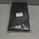 CXPSINC 16 Pack Premium Disposable Plastic Tablecloth 84" Round Table Cover for Birthdays Weddings Christmas Anniversary (Black)