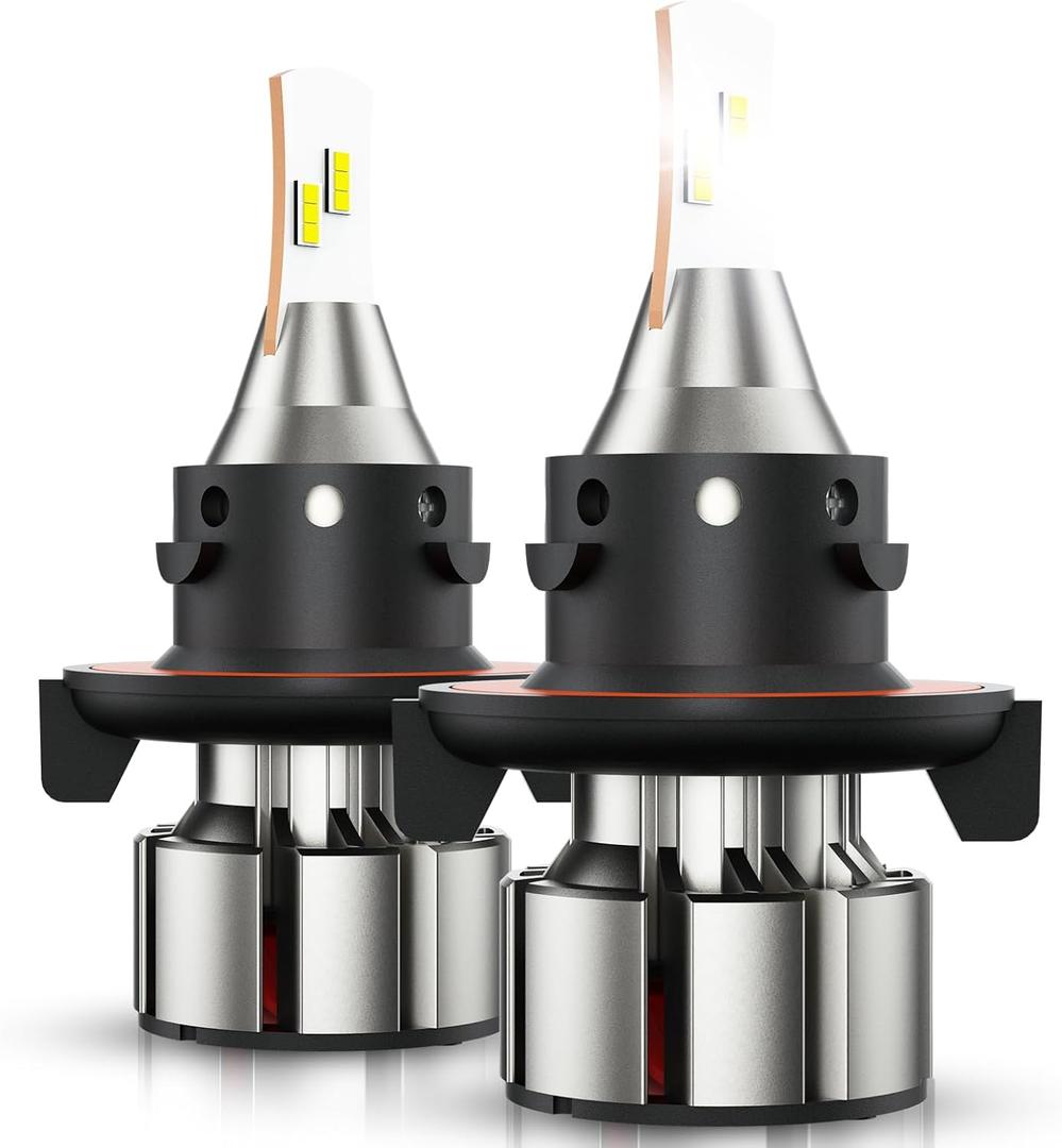 H13 9008 Fog Light, H13 Powersports, 36000LM 800% Brighter 6000K 9008 Light for UTV ATV Offroad Vehicles