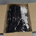 Nosiny 72 Pcs Video Game Party Favors Video Gamer Party Drawstring Bags Gaming Goodie Bag Silicone Bracelet Wristbands Keychain Classroom Rewards for Kids Birthday Bag Stuffers(Black, White,Cute)