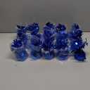 BLUE PANDA Blue Balloon Weights - 4.5 In H x 2.5 In Dia, 6 Oz, Metallic Foil, Pack of 15 - Table Weights