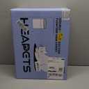 Pet Air Purifier for Home Large Room 2500 sq ft,H13 HEPA Washable DoubleSided Filter, Air Cleaner for Pet Hair Dander Odor Allergies Pollutant Smoke Dust, PM2.5 Air Quality Monitor,Auto Mode, P358 Black