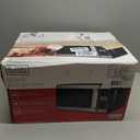 Black + Decker 0.7 Cubic Foot 700 Watt Stainless Steel Microwave with Turntable