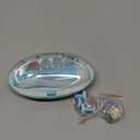 Fansidi Baby Nail Trimmer Electric, Easy & Safe Nail File for Newborn Infant Toddler, Whisper-Quiet Nighttime Use, 4-Stage Age-Matched Grinding Heads, LED Light, 18-Piece Kit, Blue, Baby Shower Gift