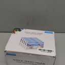 JUOIFIP 5 Pack Acrylic Picture Frame 5x7 Clear Double Sided Magnetic Picture Frameless Desktop Display Photo Frame with Stand Best Gift for Family, Baby, Friend