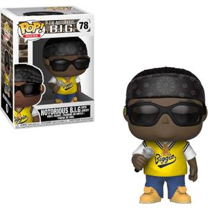Funko Pop Rocks: Music - Notorious Big - B.I.G. in Jersey Collectible Figure - Biggie - Collectable Vinyl Figure - Gift Idea - Official Merchandise - Toys for Kids & Adults - Music Fans