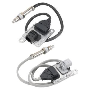 Inlet & Outlet NOx Sensor Nitrogen Oxide Sensor Compatible with Mercedes-Benz Freightliner Cascadia Western Star Engine Detroit Diesel DDE DD13 DD15 DD16 Replacement for 5WK97339A 5WK97338A