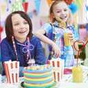 32 Pack Valentines Day Cards with Crazy Straws for Gifts Exchange Valentines Party Favors