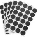 Mr. Pen- Self Adhesive Magnet Dots, 120 pcs, Flexible and Extra Thin, 0.8" Diameter x 0.04" Thickness, Magnetic Dots with Adhesive Backing, Perfect for Crafts, DIY Projects & Decorative Magnet (Black Round)