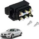 Air Suspension Solenoid Valve Block 2123200358 Compatible with Mercedes-Benz GL320 GL350 GL450 CL500 CL550 CLS500 E300 E350 E400 ML350 ML450 ML550 R320 R500 S350 S400 Replace OE 2513200058