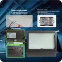 NEW SOONLED Full Cutoff LED Wall Pack with Photocell,50-120W & 3000K-5000K
