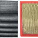 5019002AA Engine Air Filter and 4596501AB Cabin Air Filter Set Fit For 2005-2010 Chrysler 300 2008-2010 Dodge Challenger 2006-2010 Dodge Charger 2005-2008 Dodge Magnum