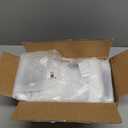 Spartan Industrial - 4 X 6 (1000 Count) Self Seal Clear Poly Bags with Suffocation Warning for Retail Packaging, Shipping - Permanent Adhesive