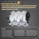 Intake Manifold Compatible with Mercedes C230 C300 C350 E280 E350 GLK350 ML350 ML450 S400 SLK300 R350 V6 272 Engine 2006-2013 Replace 2721402401 2721402201