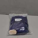 DB MOON Women Casual Long Sleeve Dresses Empire Waist Knee Length Loose Dress with Pockets S Navy