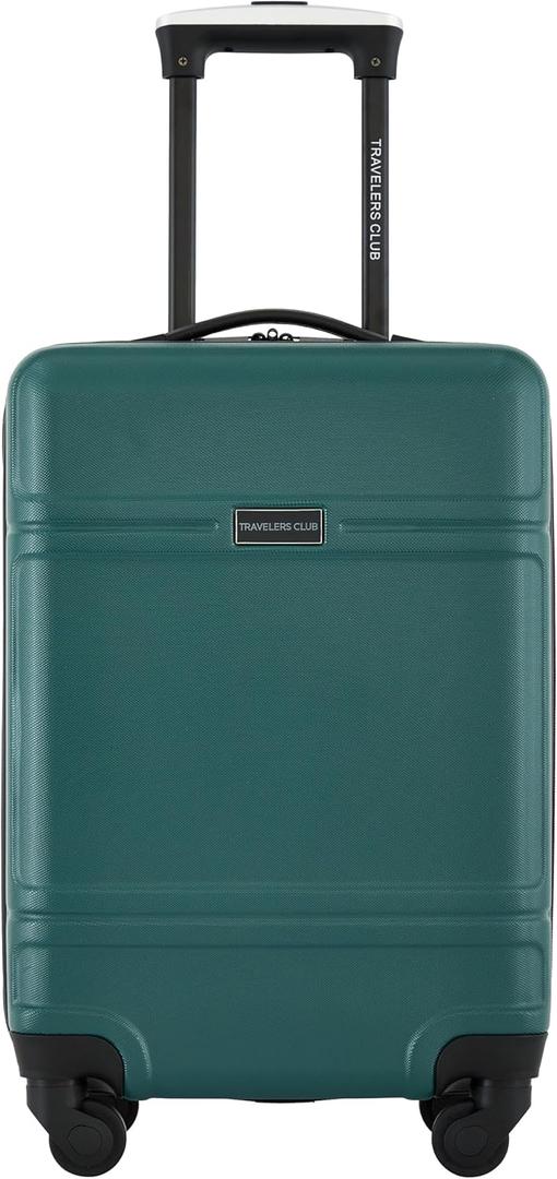 Travelers Club Skyline 22" Carry-On Spinner Luggage, Rain Forest