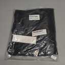 GSVIBK Toddler Girls Cotton Dress Long Sleeve Baby Girl Ruffle Ribbed Knit Sweater Dresses Fall Swing Skirt (Black)