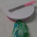 RFAQK 200PCs Cake Decorating Kit with Cake Turntable & Leveler, Baking Supplies Gift Includes 110+1 Piping Bags,55 Icing Tips,2 Frosting Spatulas, Adjustable Scraper, Video Tutorial, Booklet & more