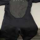 O'Neill Men's Reactor-2 2mm Back Zip Short Sleeve Spring Wetsuit, Lightweight Warmth with Good Flexibility for Surfing, Paddleboarding, Kayaking (Black/S)