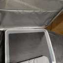 Gapzer Expandable Collapsible Washable TSA Airline Approved Soft Dog & Cat Carrier, Grey, 17.7 x 11 x 11-in