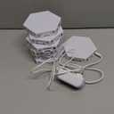 Emberela HEXlights SnapTap 7-pk Tap Tap Sensory Lights - Touch & Remote Controlled Multicolored Magnetic Hexagon Lights - Interactive & Calming Sensory Room lamp for Kids Bedroom