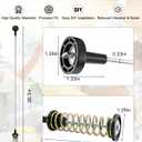 DC68-03172B-03 DC68-03172C DC68-03172D-00 Washer Suspension Rod Fit for Samsung Top Load Washer WA50T5300AC/US WA45M7050AW/A4 WA50R5400AV/US WA50R5200AW/US, Replace DC97-16350U DC97-16350T DC97-16350D