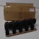 Heavy Duty Metal Fence Spikes-Anti Climb Security Spikes for Fence and Wall-Intruder and Animal DeterrentSize74 inches (Black)