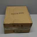 Yidelloc Black Farmhouse Chandelier 4 Lights, Vintage Cage Chandeliers E12 Base Ceiling Light Fixtures Semi Flush Mount Lantern Pendant Light for Dining Room Entryway Hallway Foyer Kitchen