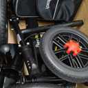 All Terrain Steerable Knee Scooter Crutch AlternativeDeluxe Medical Scooter Double Handbrake,for Adults Injured Ankle & Foot Recovery Scooter in Black