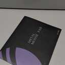 Metal Aluminum Mouse Pad Smooth Double Side Mouse Mat Waterproof Fast and Accurate Control for Laptop, Computer and PC, Gaming and Office