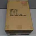 12 Pack Middle Organizers and Storage, Pantry Organization and Storage Bins, Cabinet Organizer, Clear Plastic Storage Containers with Handle Acrylic Storage Bins for Cabinet, Fridge