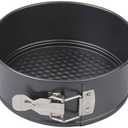 8 inch circular Springform interlocking and leak- proof seal carbon baking C ake Pan