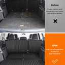 Full Set of Floor Mats for Volkswagen Atlas 2018-2025 2026(7 Seats, Not for Cross Sport), Cargo Liner & Backrest Mats & Door Sill Guards, All Weather Anti-Slip Car Interior Accessories for VW Atlas