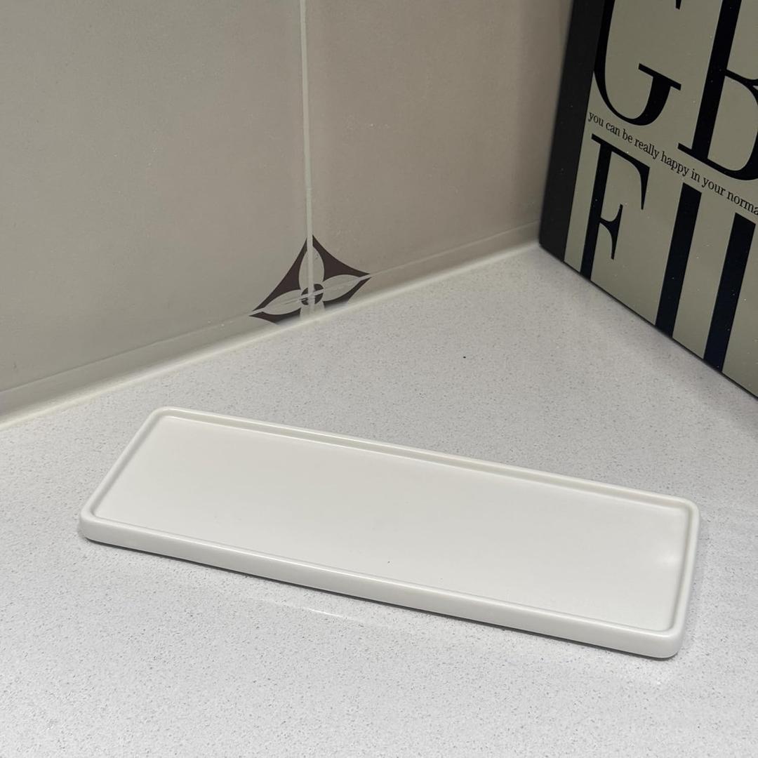 Airmoon Ceramics Platters - White Tray (Small)