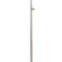 Spinning Jewelry Display Stand - Rotating Keychain Display Stand - Adjustable Height Jewelry Organizer - Countertop Jewelry Display Display Stands for Vendor Events (Brushed Silver, 1 Pack)