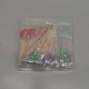 160 Pcs Cocktail Drink Accessories 60 Drink Cocktail Umbrellas 100 4.7 Inch Fruit Picks Summer Coconut Palm Colorful Bamboo Toothpicks Tropical Luau Hawaiian Beach Party Decorations