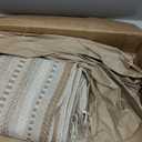 DII Braided Striped Decorative Throw Blanket, 50x60, Stone