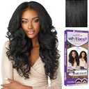 Outre Lace Front Wig - Perfect Hair Line 13X6 - Tayon (OFF BLACK 1B)