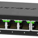 NETGEAR 5-Port 2.5G Multi-Gigabit Ethernet Unmanaged Network Switch (MS305) - with 5 x 2.5Gbps Ports, Desktop or Wall Mount, Metal Case