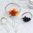 Cuisinart Mesh Strainers, 3 Count (Pack of 1) Set, CTG-00-3MS Silver