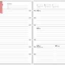 2026 Weekly & Monthly Planner Refills for A5 6-Ring Binders, July 2026 - Jun 2027, Forvencer 6-Hole Punched Planner Inserts with Colorful Monthly Tabs, Small Calendar Organizers, 5-3/4" x 8-1/4" (Two Page Per Week)