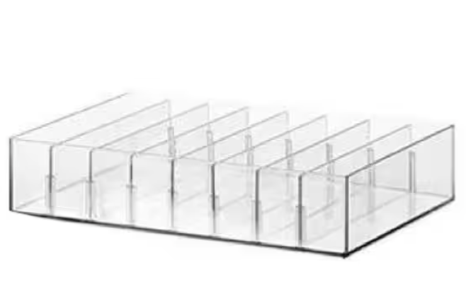 Data Cable Storage Box Size Large Clear