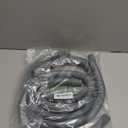 Lyplus Gray 10ft Heavy-Duty Polypropylene Drain Hose with Clamp, Universal Fit for Washing Machine & Dryer, 1-1/2 Inch Outlet, Fits Whirlpool, LG, GE, Samsung, Maytag