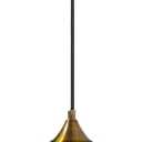 7.8 Inches Dark Green Glass Globe Pendant Lights Fixtures E26 Modern Farmhouse Glass Ball Pendant Lighting with Gold Brass Finish (Dark Green)