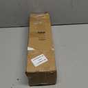 2 Pack Curtain Rods 48 to 84 Inch, Black 1 Inch Adjustable Heavy Duty Curtain Rods for Windows, Decorative Modern Window Treatment Rod, Splicing Metal Drapery Pole, Easy Installation